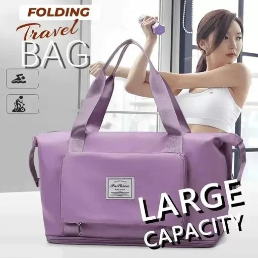 Viyaro Folding Bag Travel Duffle Bag , Luggage Bag For Women